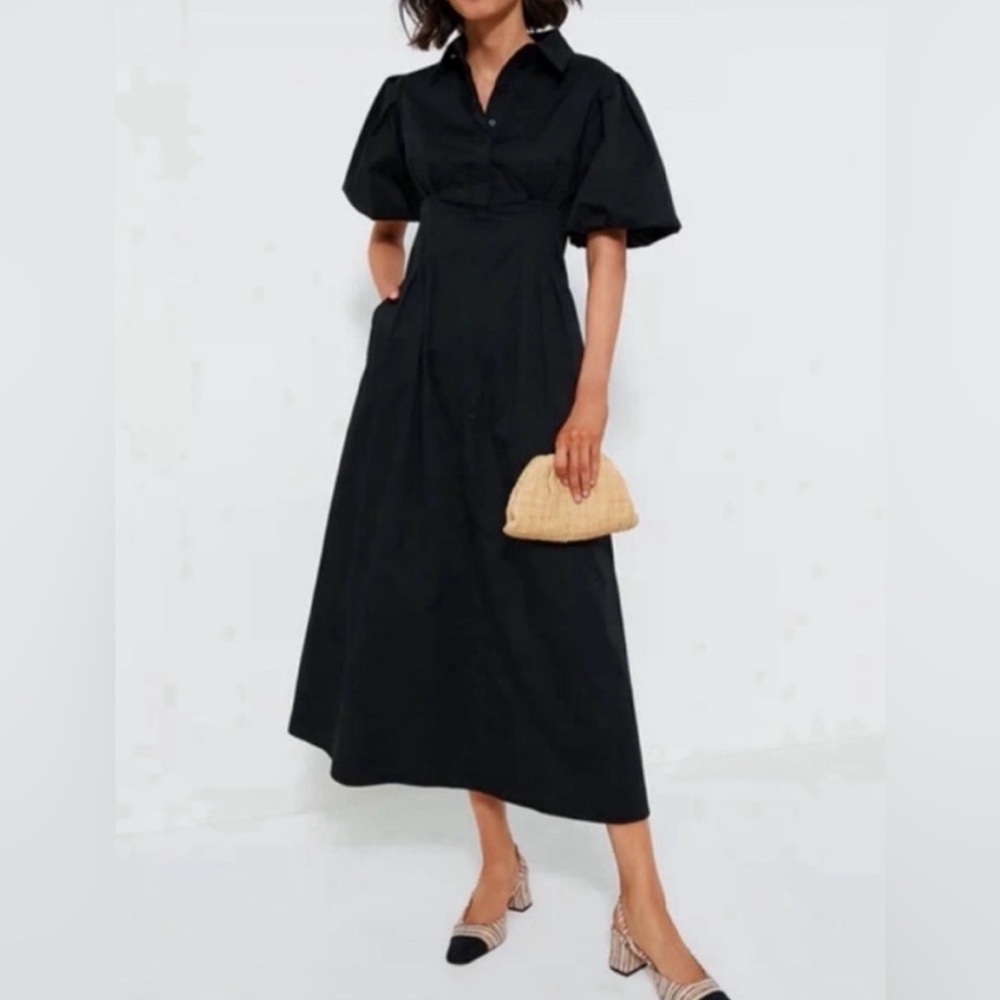 Elegant Black Tuckernuck Delaney Dress Medium